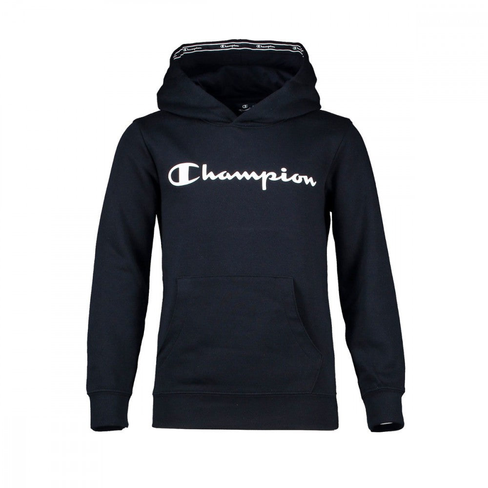 Champion Hooded Sweatshirt Kid's Cotone